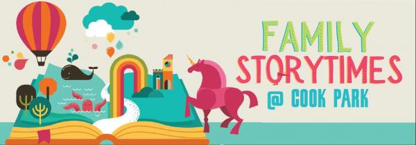 Image for event: Family Story Time @ Cook Park  (birth-age 5 w/adult)