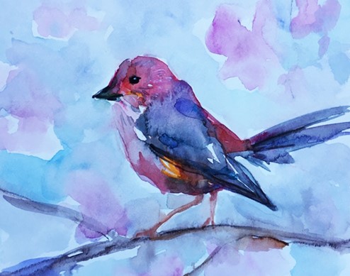 Image for event: Watercolor 101: Birds in Watercolor