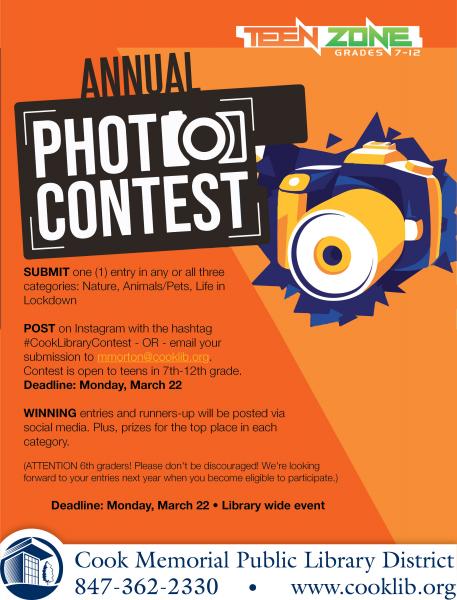 Image for event: Teen Zone: Photo Contest 