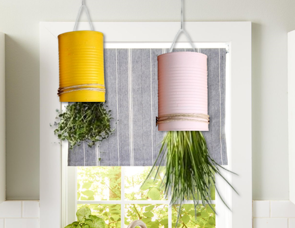 Image for event: High School: Upcycled Hanging Herb Garden