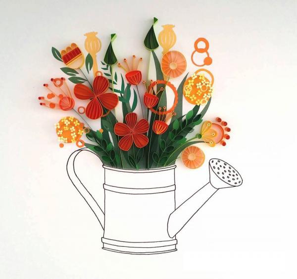 Image for event: Workshop: Paper Quilling Wall Art 